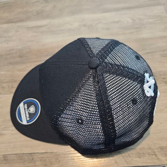 North Carolina Tar Heels Snapback Trucker Hat Cap Black UNC Embroidered TOW - Picture 7 of 9